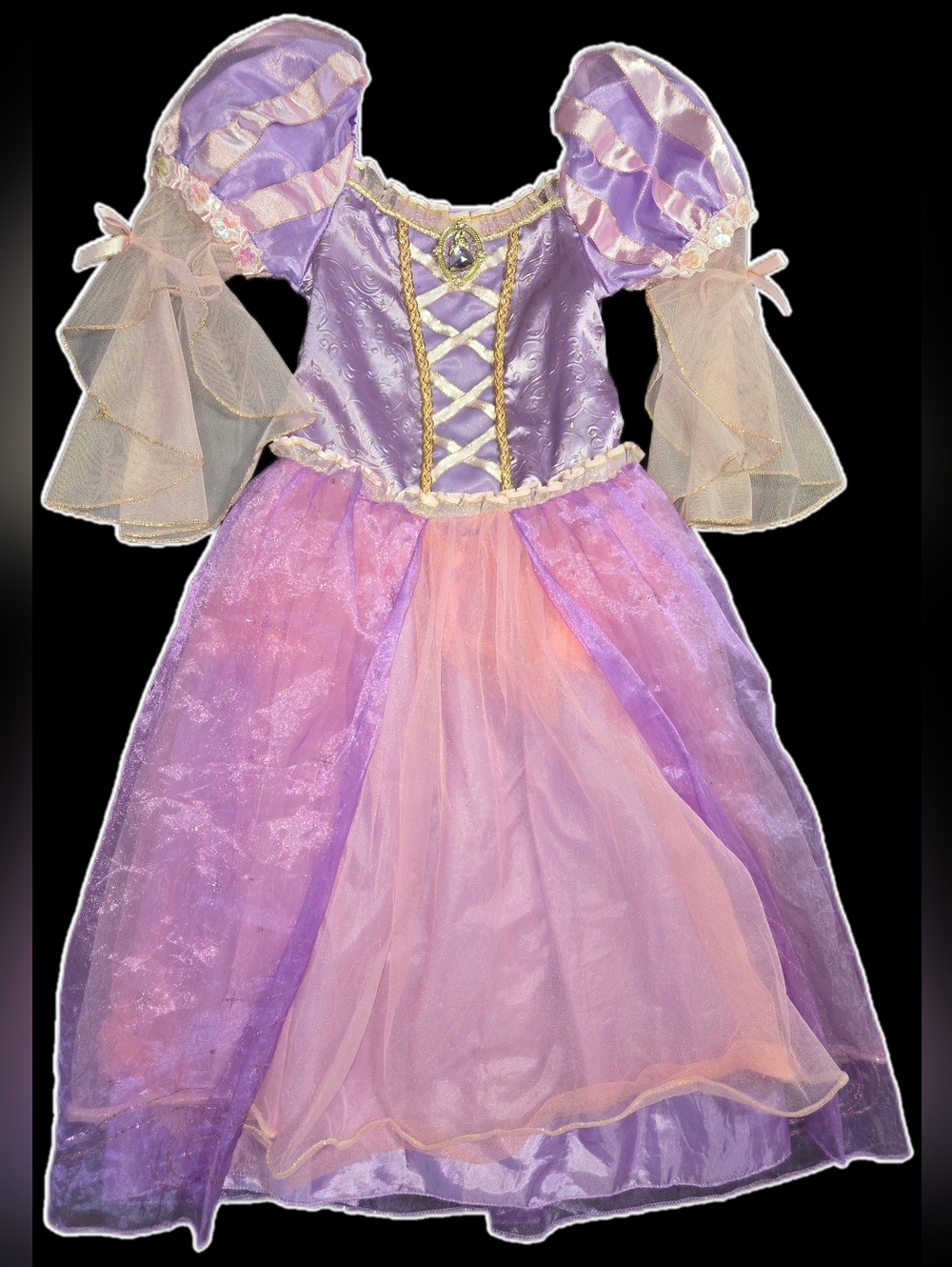 5/6 Disney Store Rapunzel Deluxe Costume inspired by Tangled